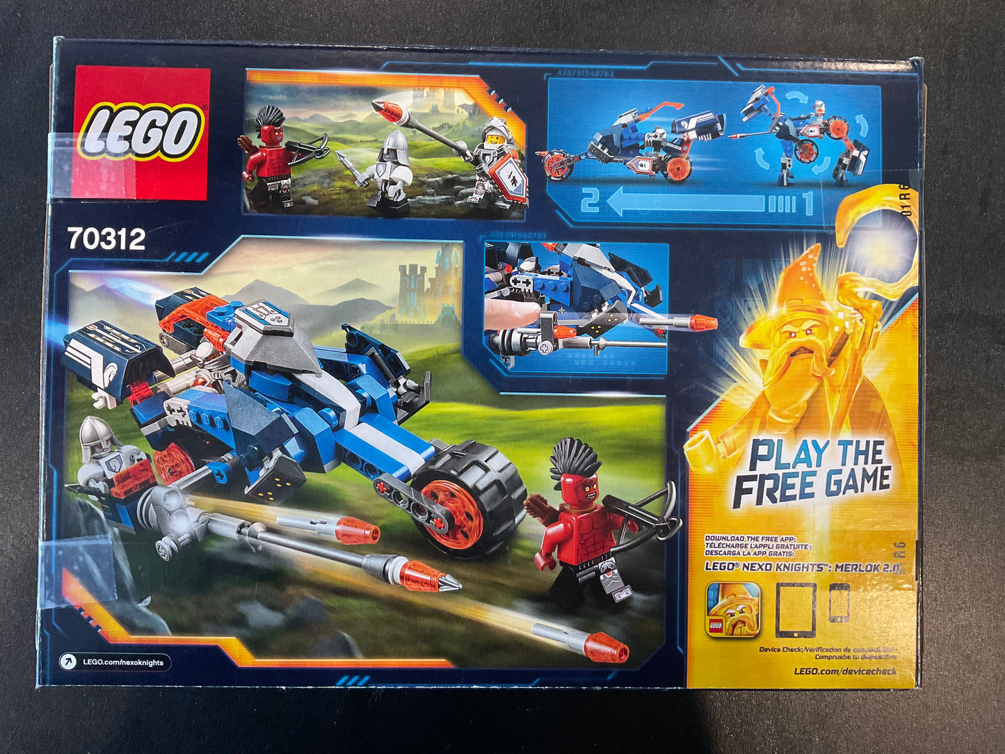 LEGO 70312 Lance's Mecha Horse - Certified