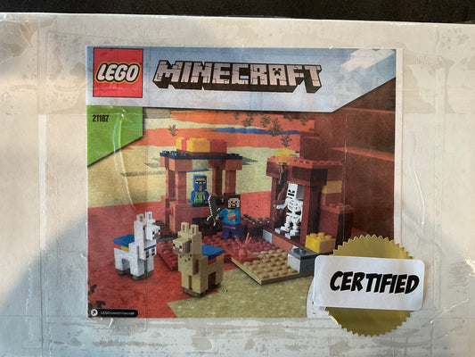 LEGO Minecraft The Trading Post 21167 - Certified