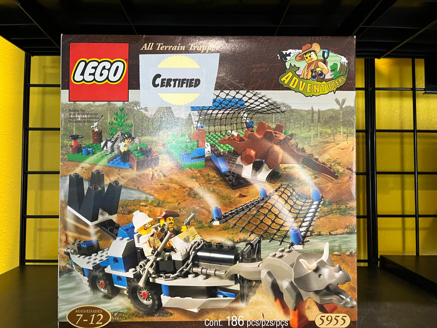 5955 LEGO Adventurers Dino Island All Terrain Trapper - Certified