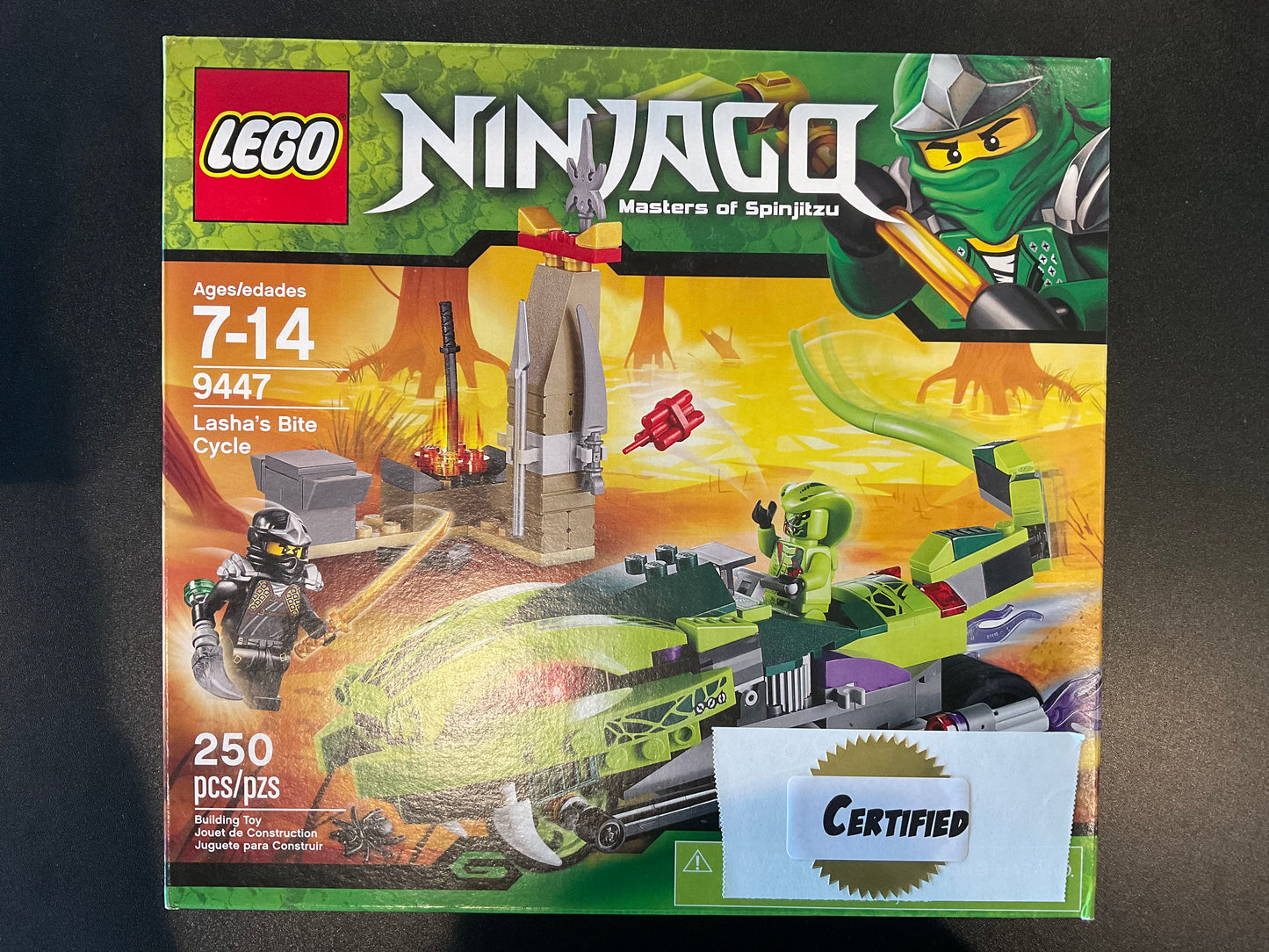 LEGO 9447 Lasha's Bite Cycle - Certified