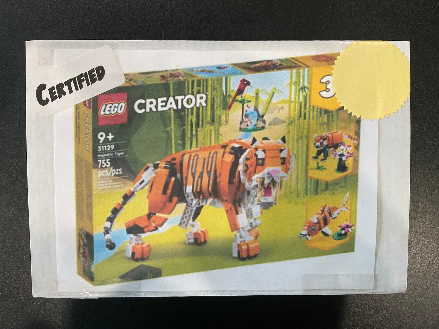 LEGO 31129 Majestic Tiger - Certified