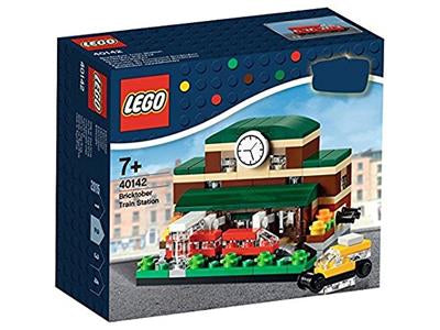 LEGO 40142 Bricktober Train Station - Retired