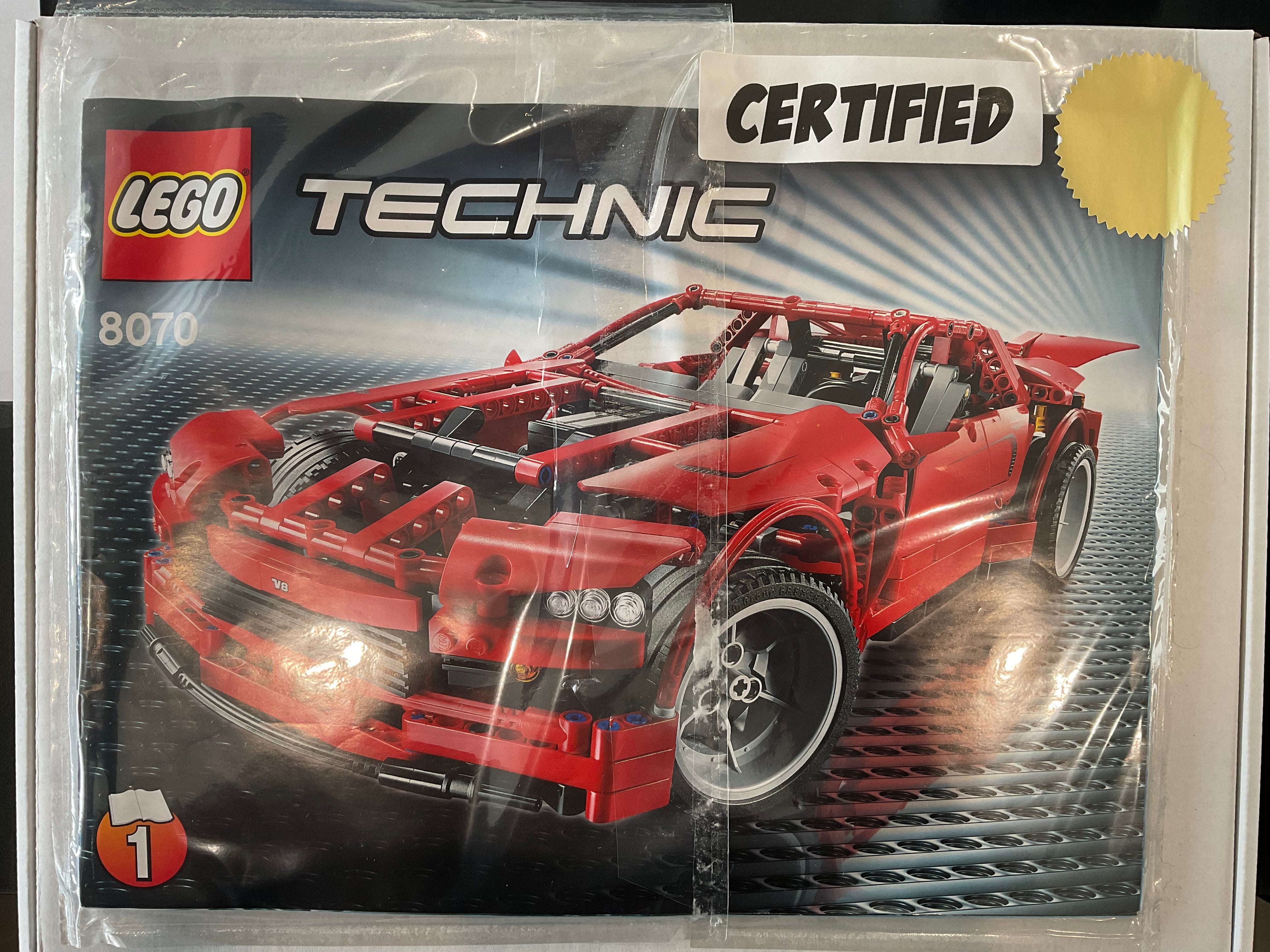LEGO 8070 Super Car Certified - Main Image