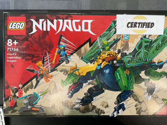 LEGO 71766 Lloyd's Legendary Dragon - Certified