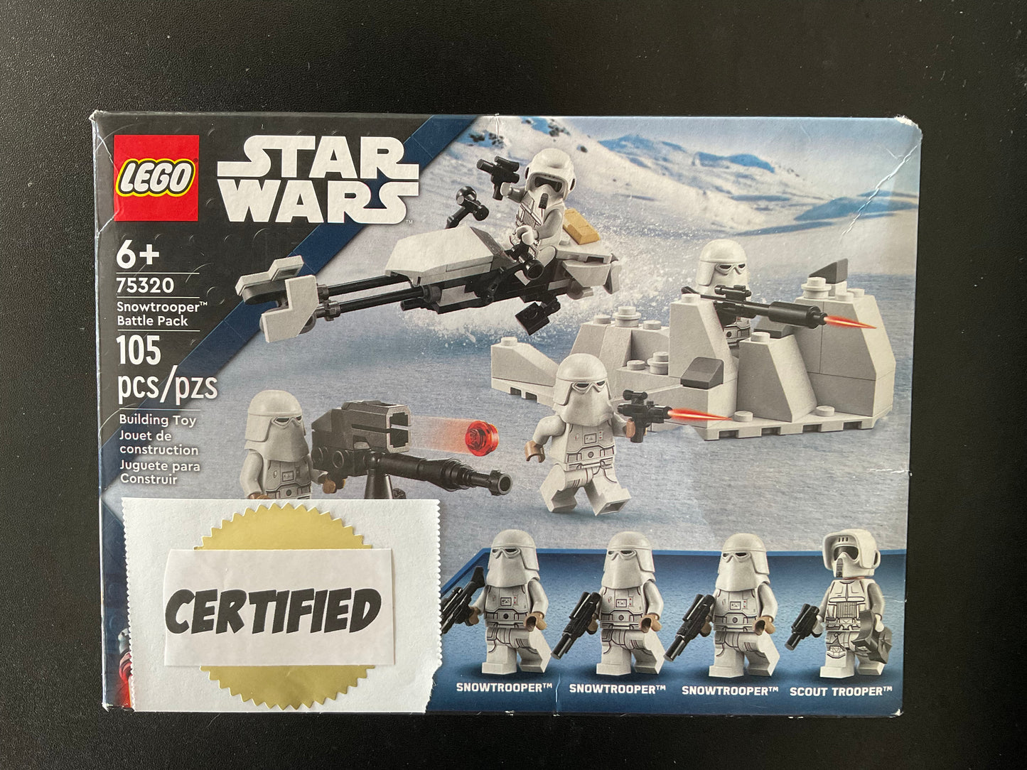 LEGO 75320 Snowtrooper Battle Pack - Certified