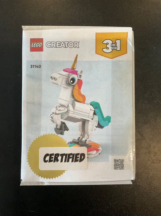 LEGO 31140 Magical Unicorn - Certified