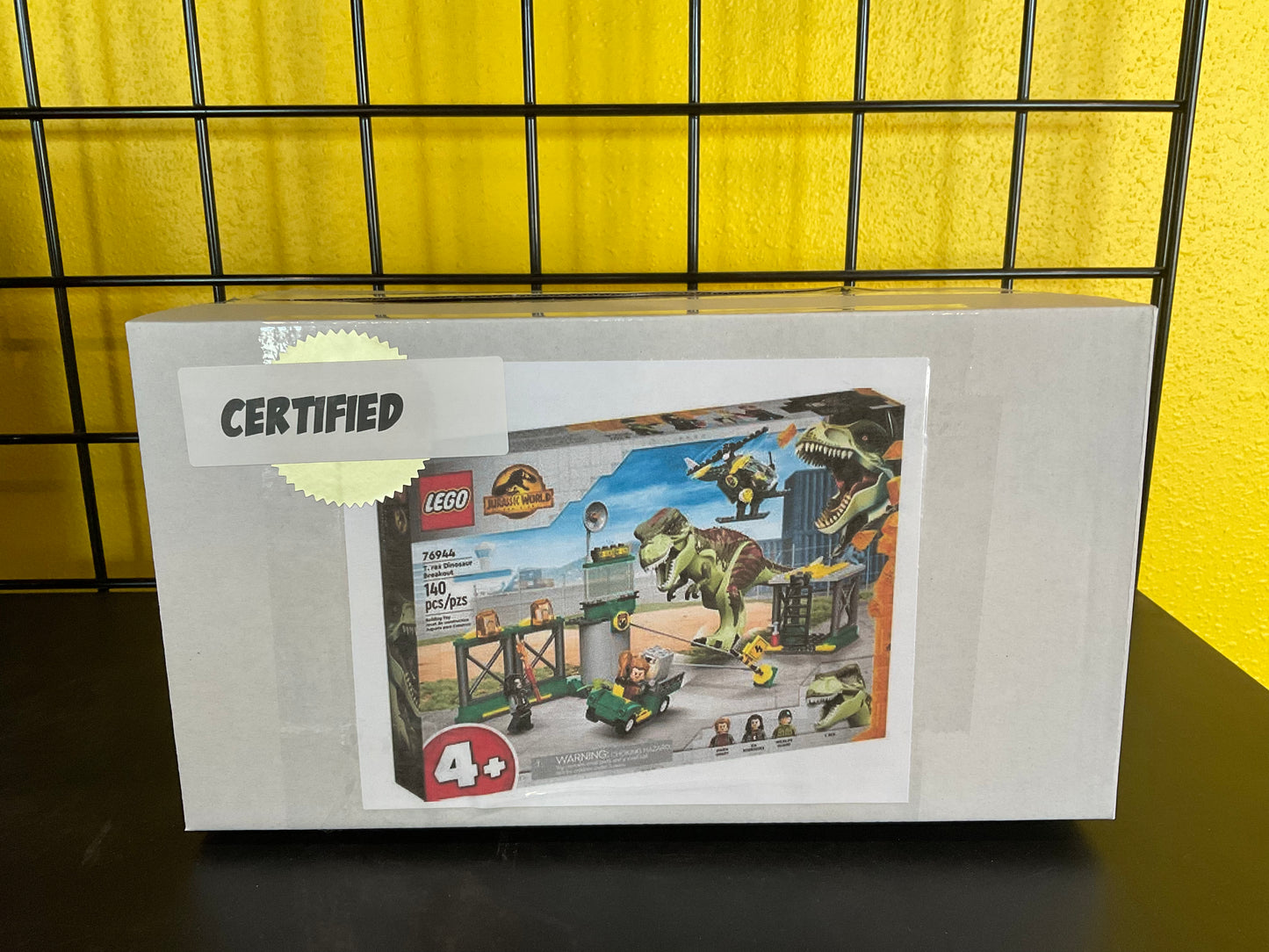 LEGO 76944 T. rex Dinosaur Breakout - Certified