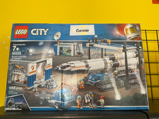 LEGO 60229 Rocket Assembly &Transport - Certified