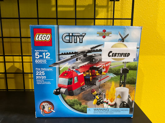 LEGO 60010 Fire Helicopter - Ceritifed