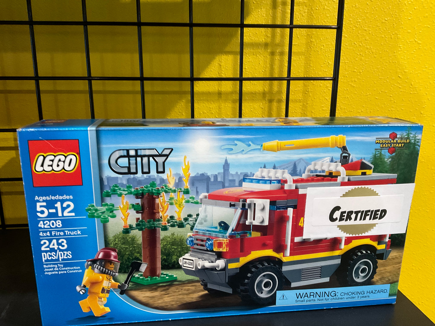 LEGO 4208 Fire Truck - Certified