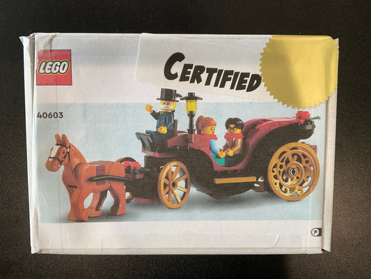 LEGO 40603 Wintertime Carriage Ride - Certified