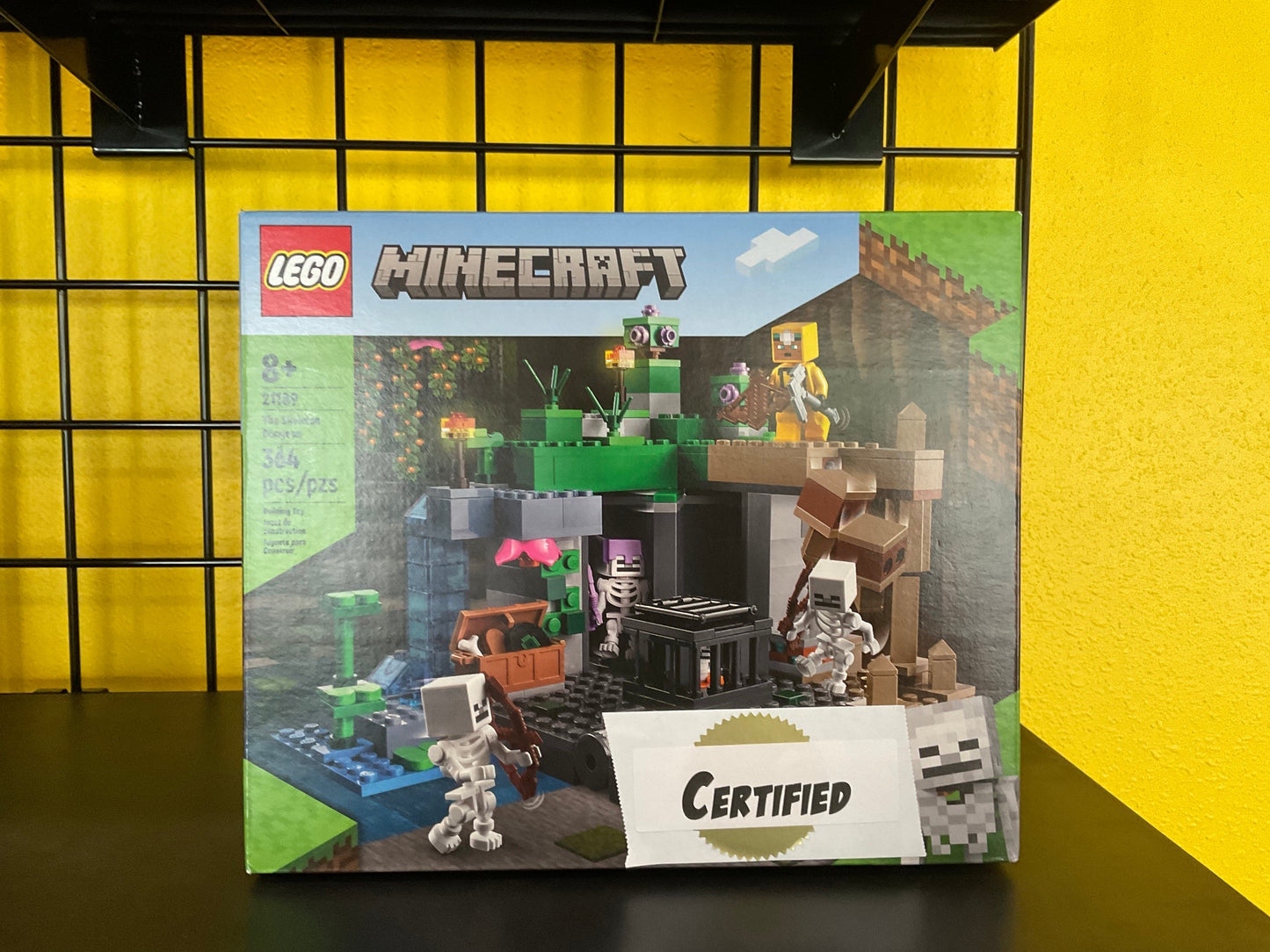 LEGO 21189 The Skeleton Dungeon - Certified