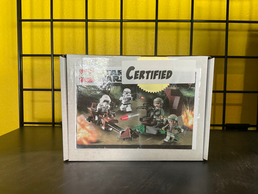 LEGO 9489 Endor Rebel Trooper & Imperial Trooper Battle Pack - Certified