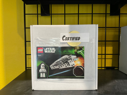 LEGO 75007 Republic Assault Ship & Planet Coruscant - Certified