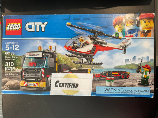 LEGO 60183 Heavy Cargo Transport - Certified