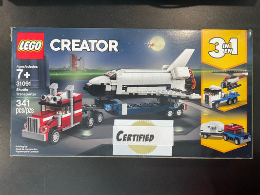 LEGO 31091 Shuttle Transporter - Certified