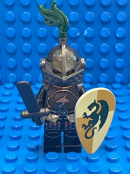 The LEGO Castle Dragon Knight Soldier minifig