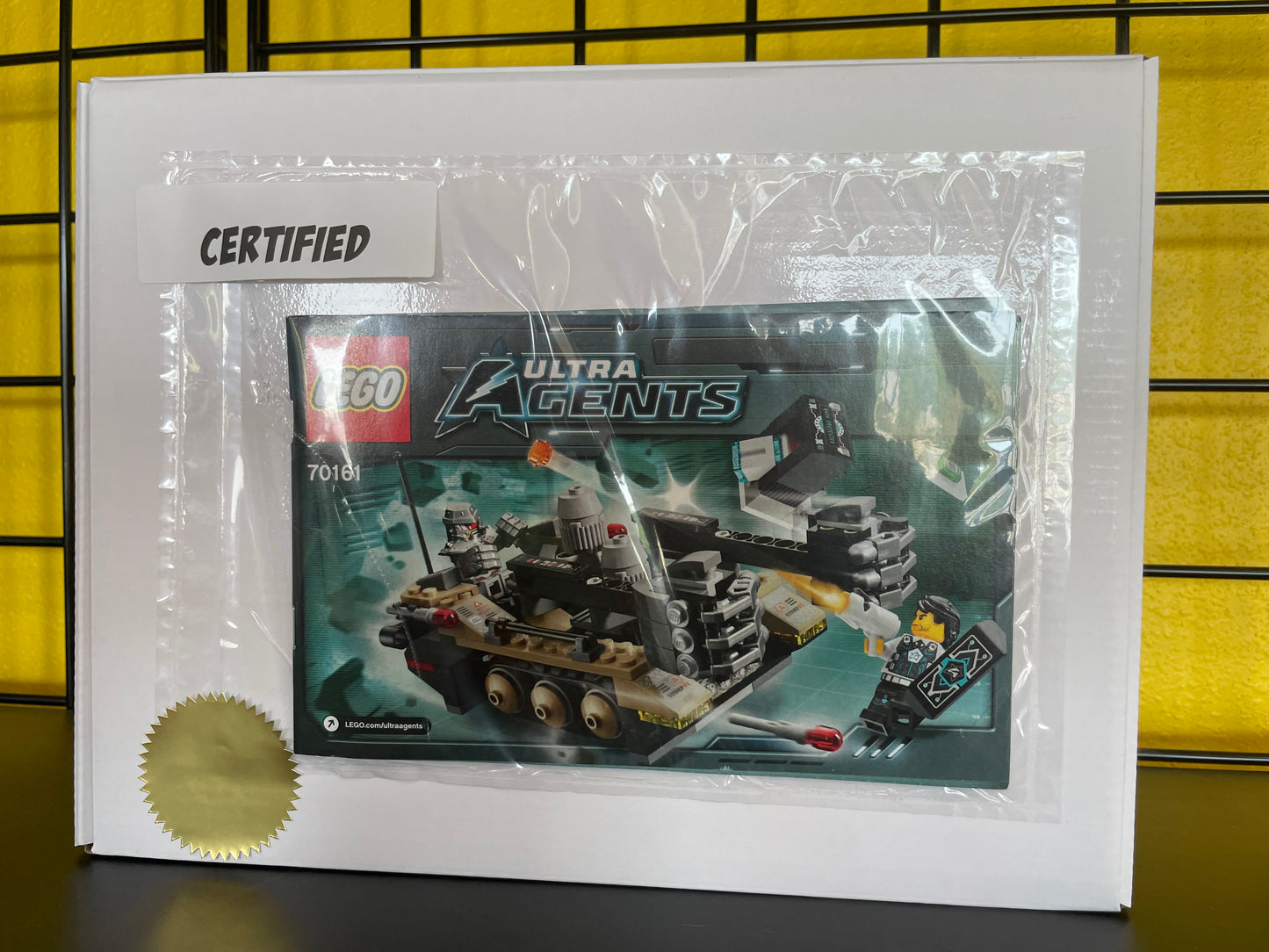 70161 Ultra Agents: Tremor Track Infiltration - CERTIFIED