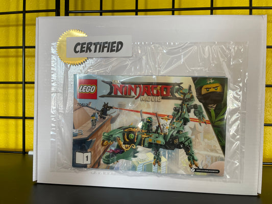 70612 NINJAGO: Movie Green Ninja Mech Dragon - CERTIFIED