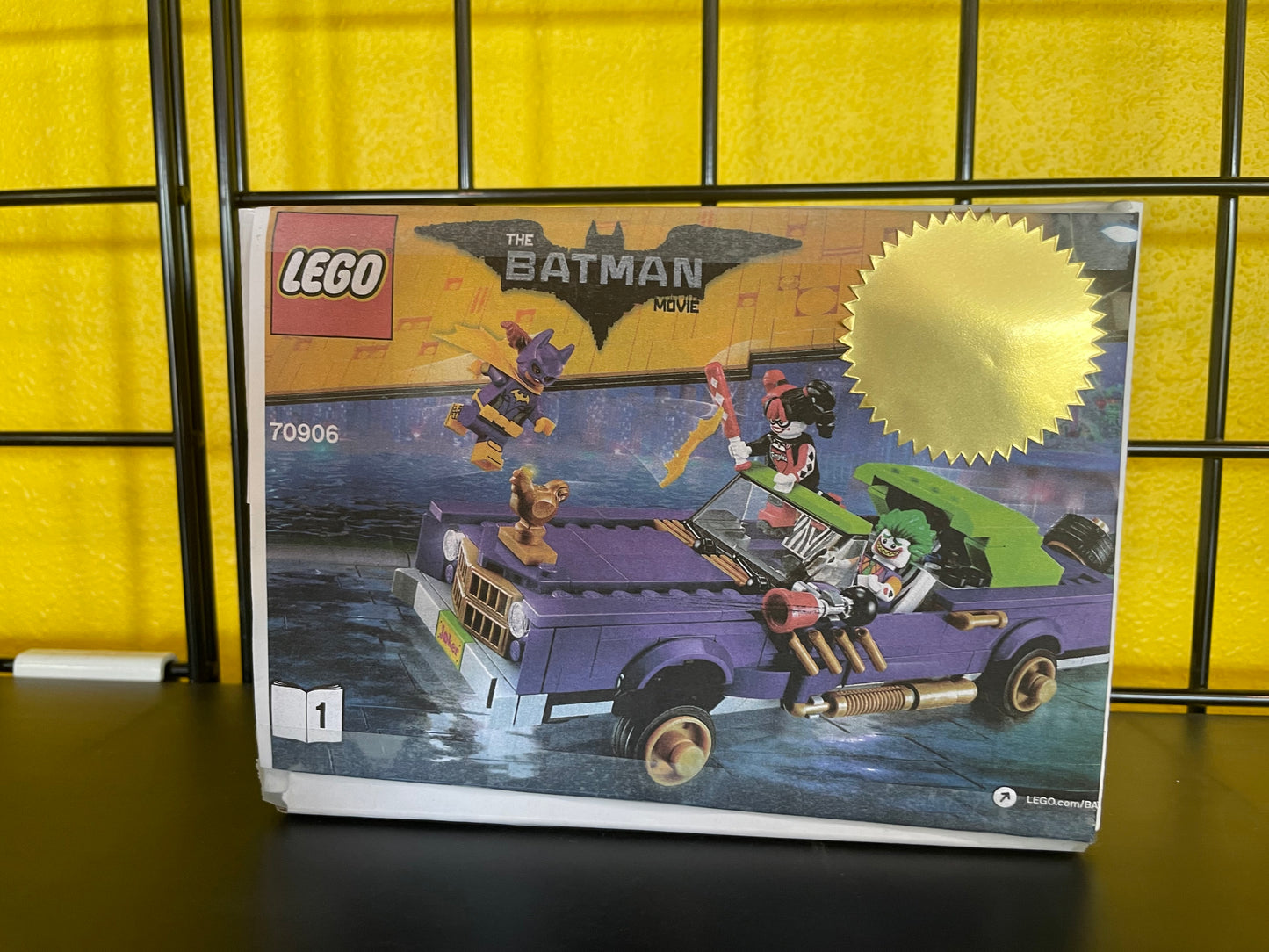 70906 The Batman Movie: The Joker Notorious Lowrider - CERTIFIED