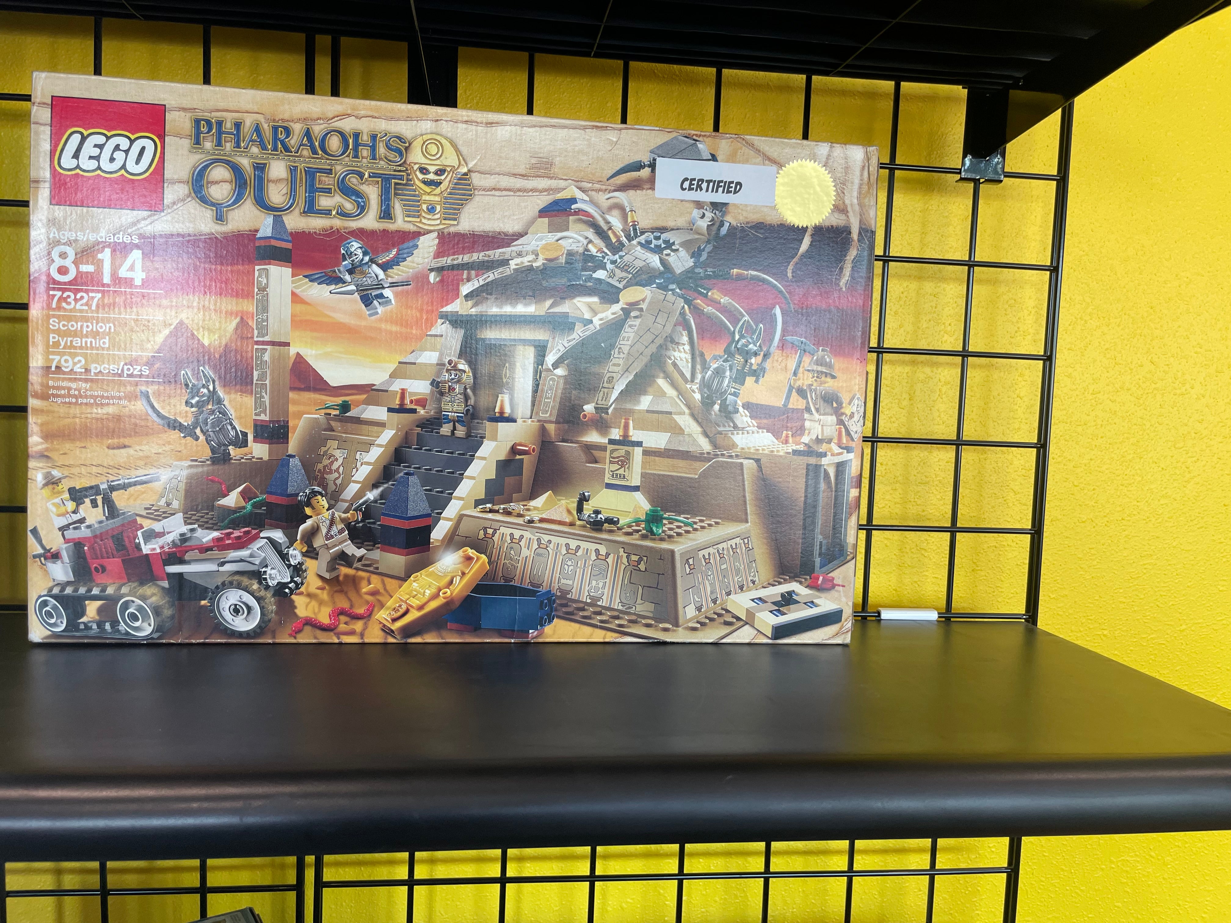 7327 Pharaoh's Quest: Scorpion Pyramid CERTIFIED1