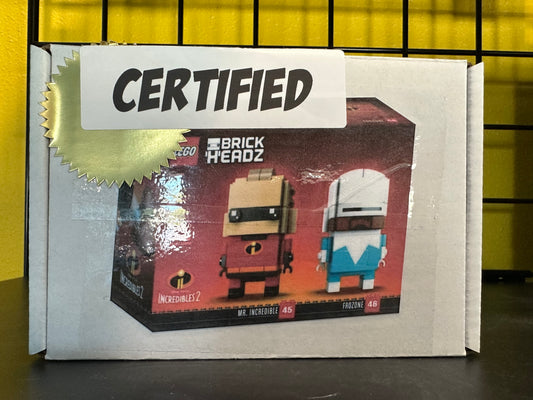 Brickheadz Mr. Incredible and Frozone