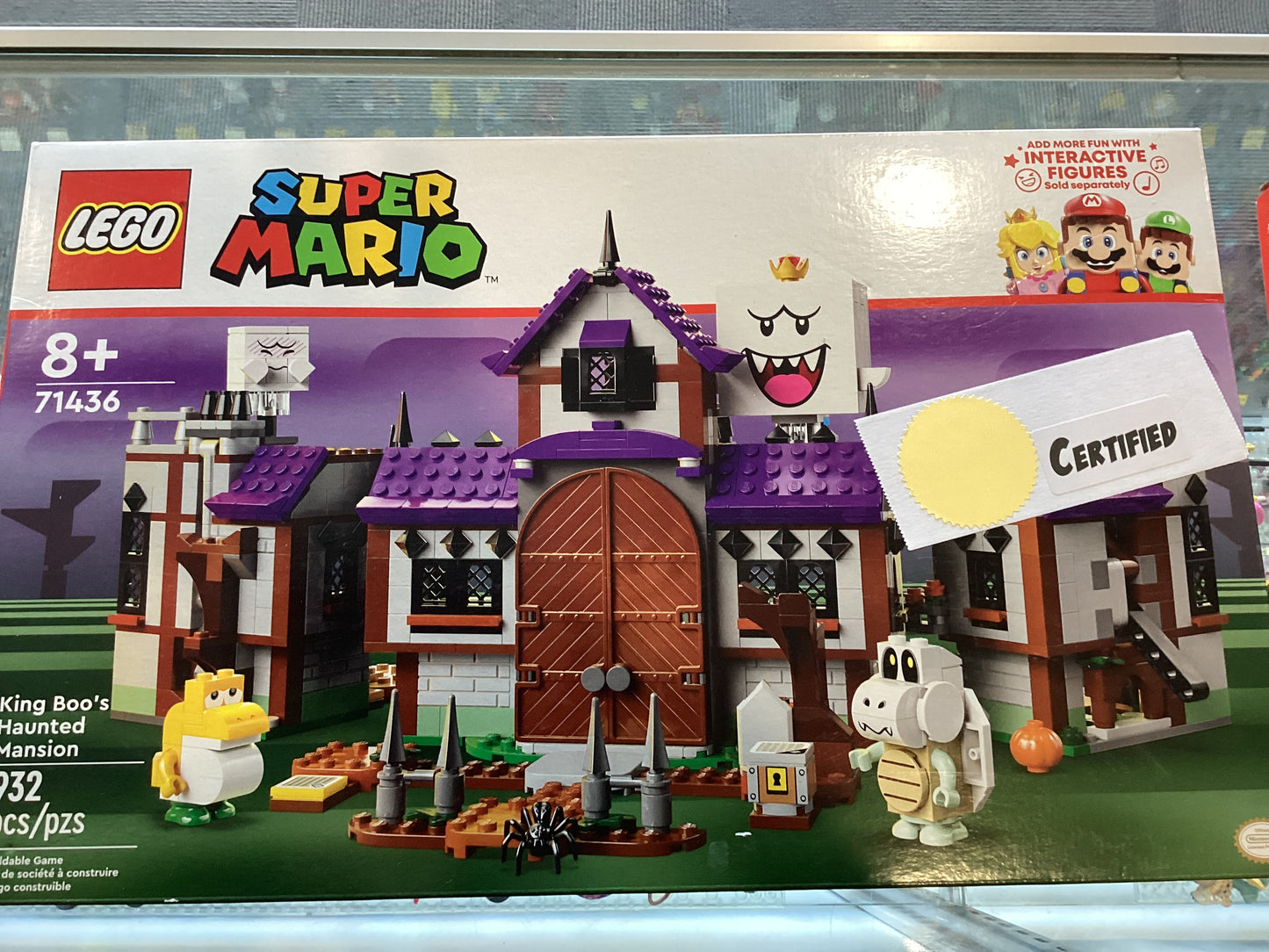 LEGO 71436 King Boo's Haunted Mansion - Certified