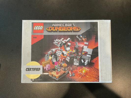 LEGO 21163 Minecraft Dungeons The Redstone Battle - Certified