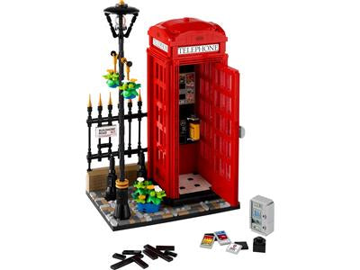 LEGO 21347 Red London Telephone Box - Certified