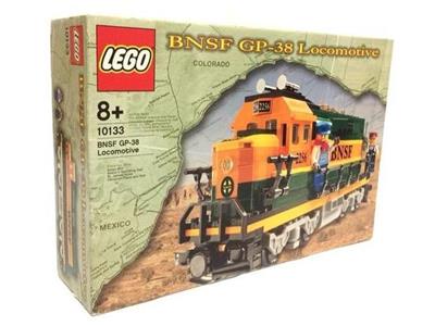 LEGO 10133 Burlington Northern Santa Fe BNSF Locomotive - Retired