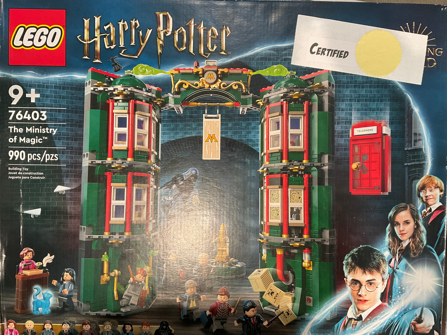 LEGO 76403 The Ministry of Magic - Certified