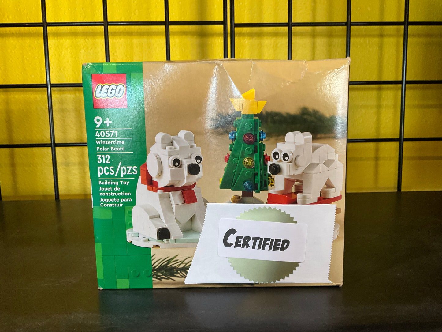 LEGO 40571 Christmas Polar Bears - Certified