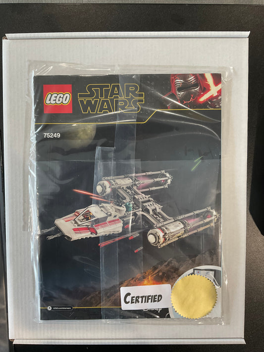 75249 Star Wars: Resistance Y-Wing Starfighter - CERTIFIED