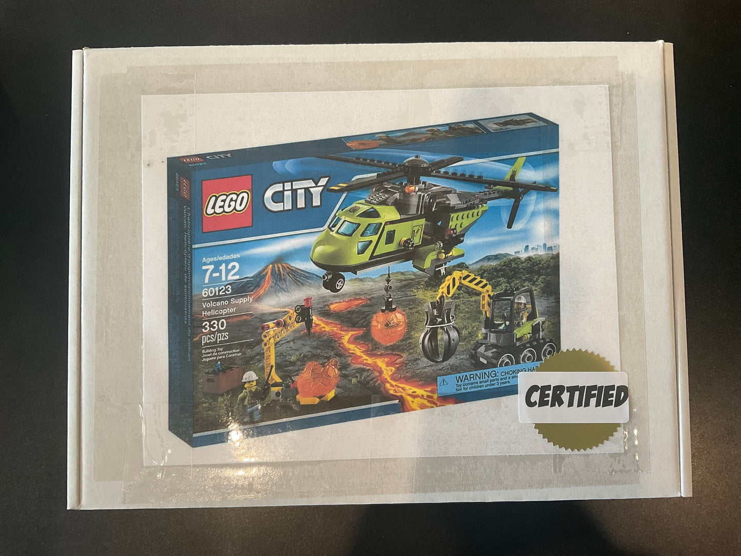 Volcano Supply Helicopter - Certified