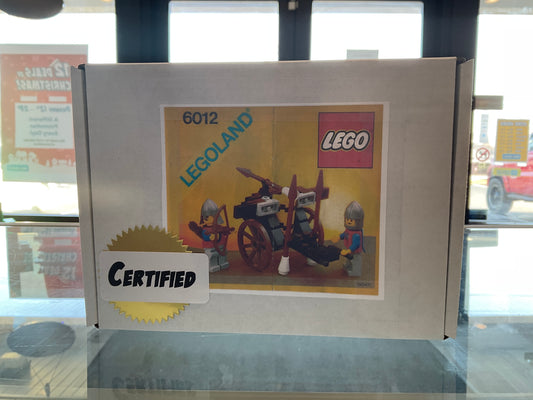 LEGO 6012 Lion Knights Siege Cart - Certified