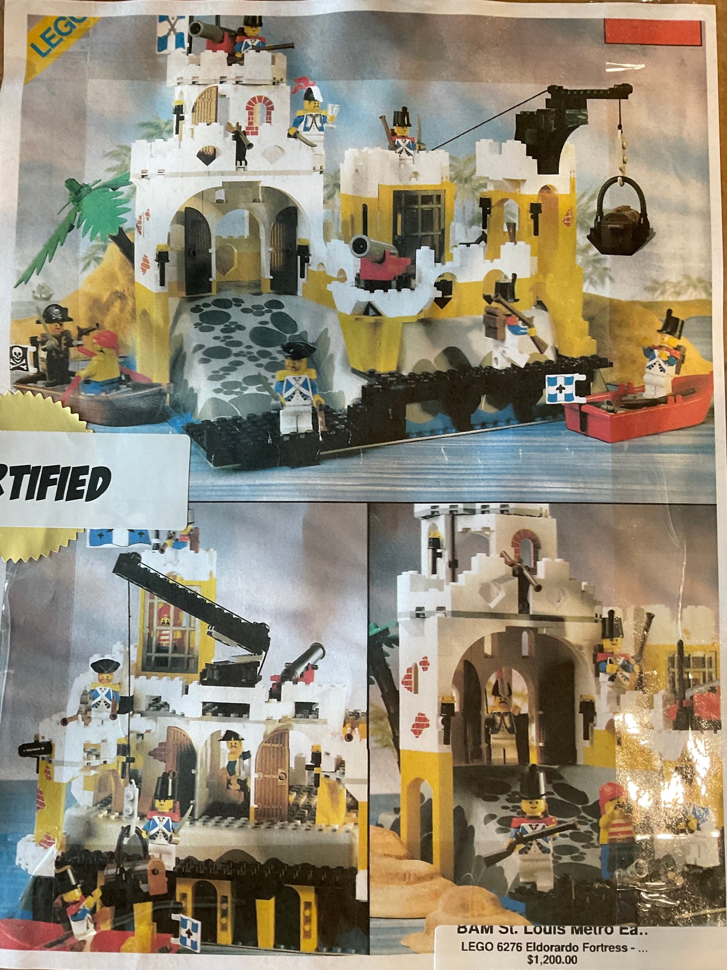 LEGO 6276 Eldorardo Fortress - Certified