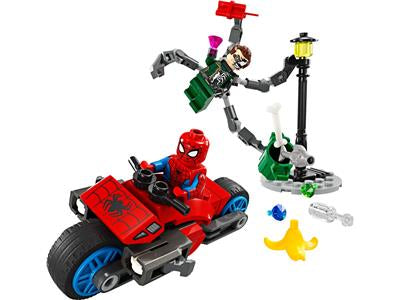 76275 Motorcycle Chase: Spider-Man vs. Doc Ock - Retired