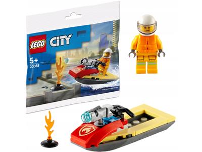 LEGO 30368 City: Fire Rescue Water Scooter - Retired