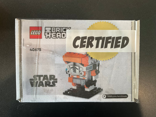 LEGO BrickHeadz Star Wars Clone Commander Cody- Certified