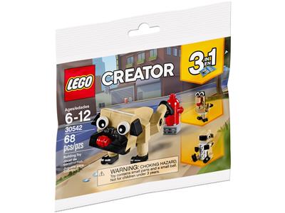 LEGO 30542 Creator: Cute Pug - Retired