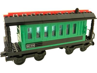 LEGO 10015 Green Passenger Wagon - Retired