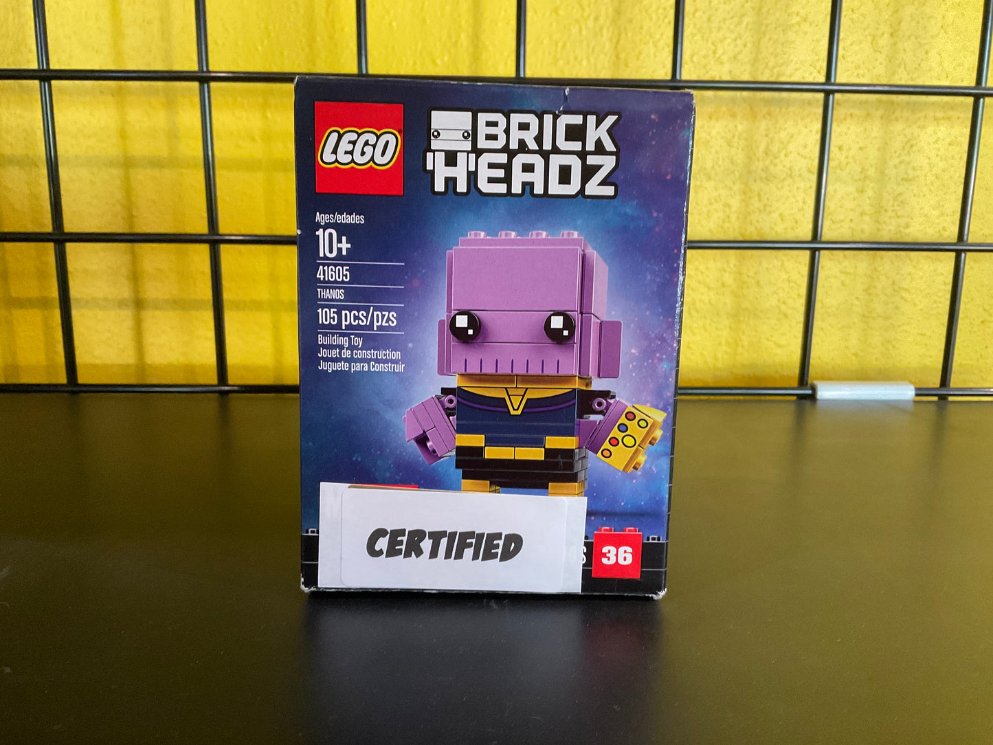 LEGO 41605 Thanos Brickheadz - Certified