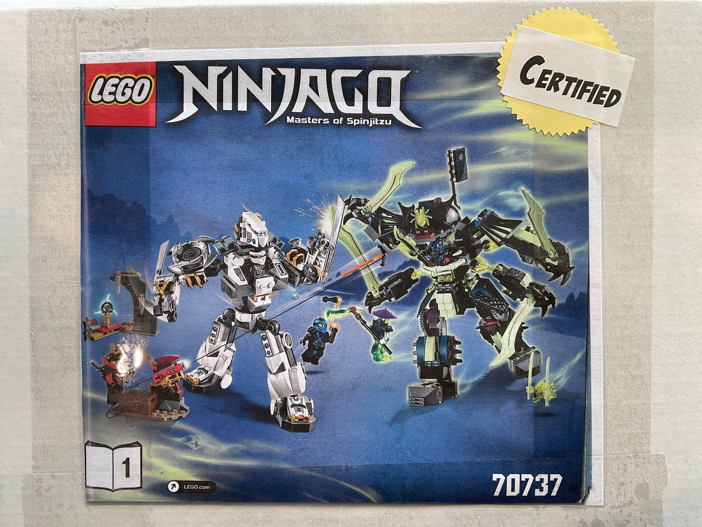 LEGO 70737 Titan Mech Battle - Certified