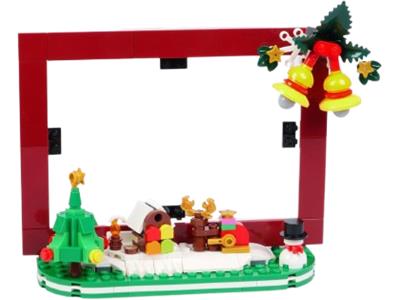 🎄✨ Christmas Picture Frame Workshop - LEGO® Set 40702