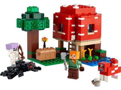 Lego 21179 Minecraft The Mushroom House - Retired
