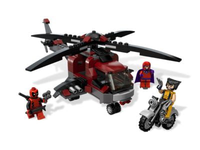 LEGO 6866 X-Men Wolverine's Chopper Showdown - Certified