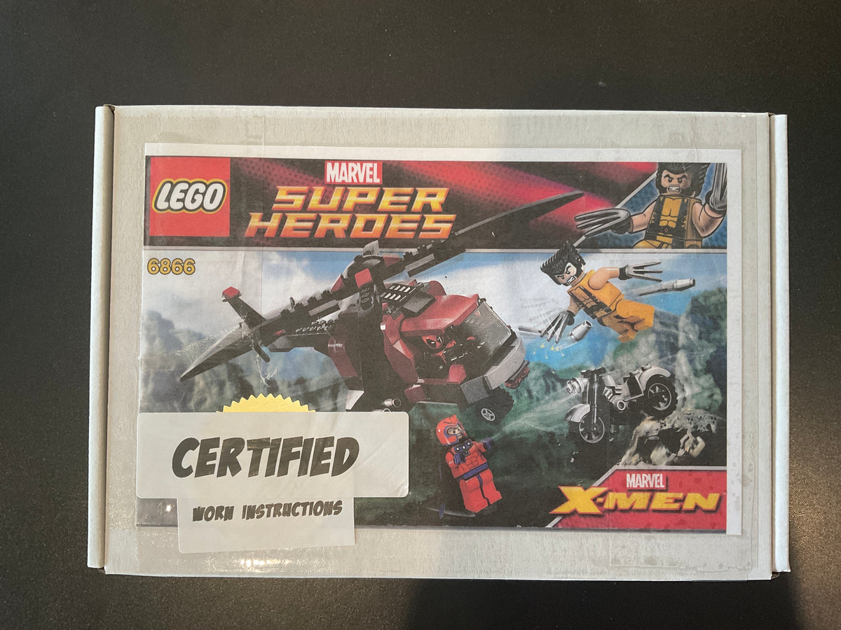 LEGO 6866 X-Men Wolverine's Chopper Showdown - Certified