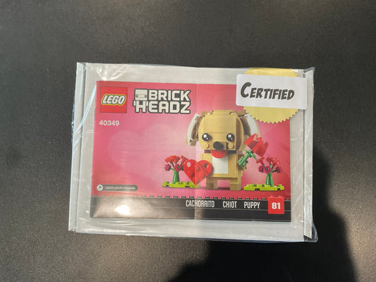 LEGO 40349 Valentine's Puppy - Certified
