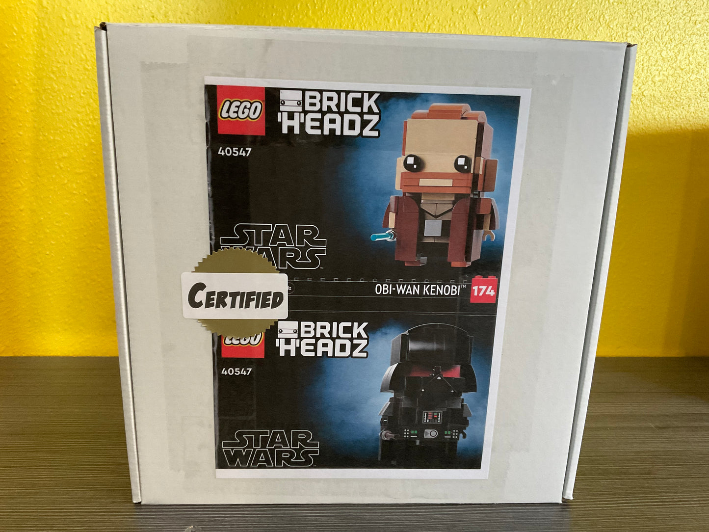 LEGO 40547 Obi-Wan Kenobi and Darth Vader - Certified