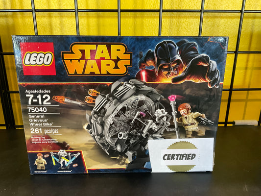 LEGO 75040 General Grievous' Wheel Bike - Certified